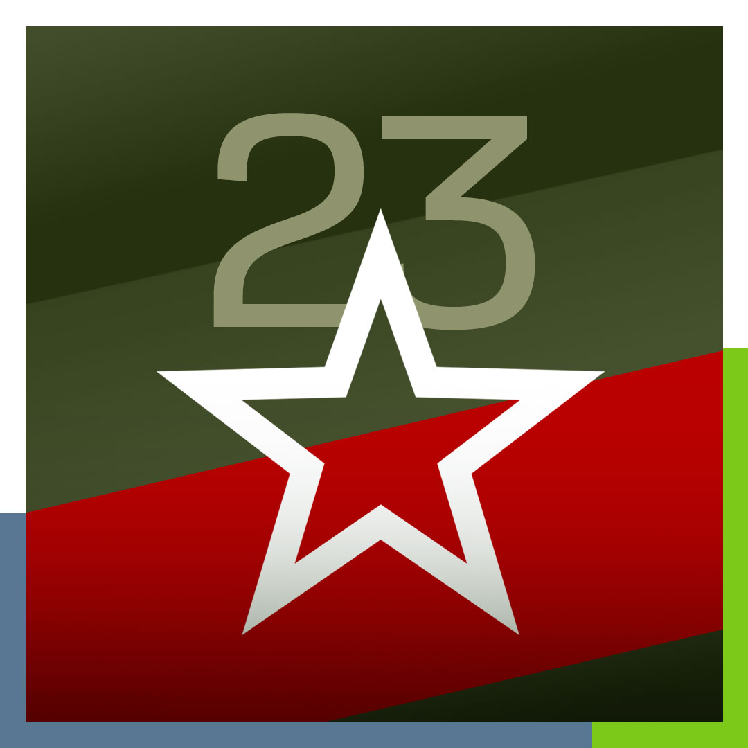 С днём защитника Отечества!